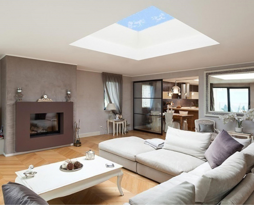 Rooflight Inside View